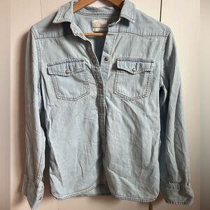 J. Crew Light Blue Casual Shirt